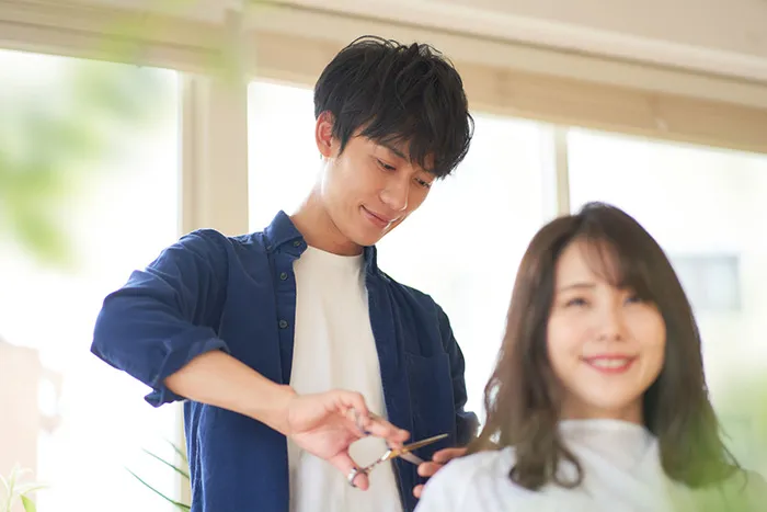 男性美容師