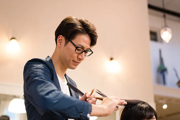 男性美容師