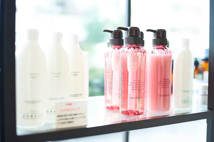 シャンプー販売