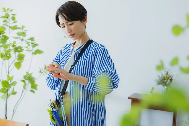 美容師手荒れ