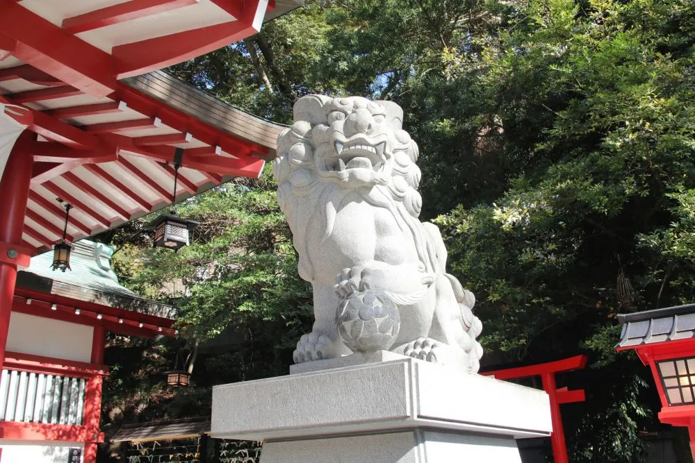 来宮神社の狛犬