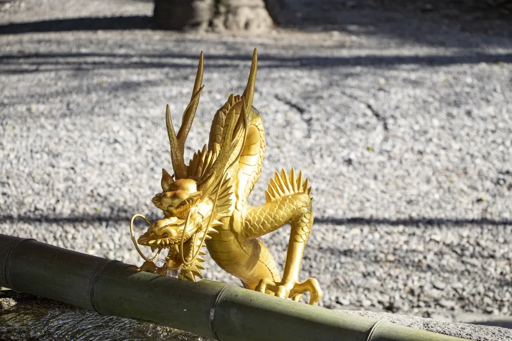 金神社の手水舎