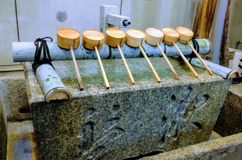 御金神社の手水舎