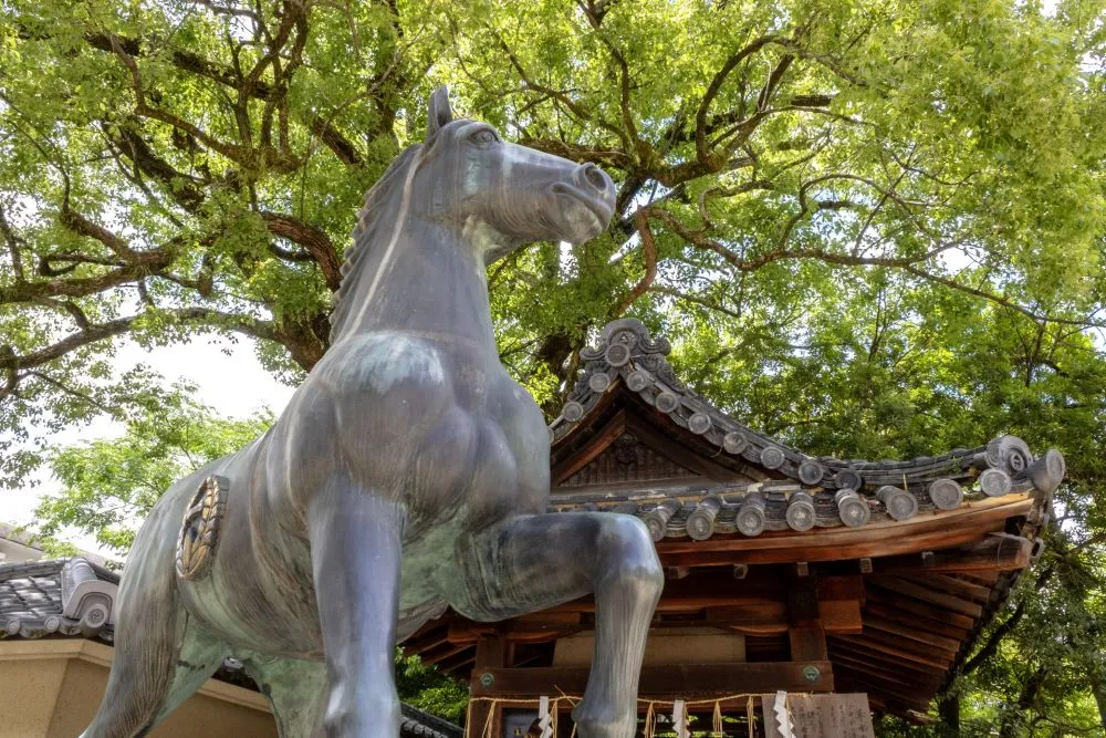 藤森神社の馬