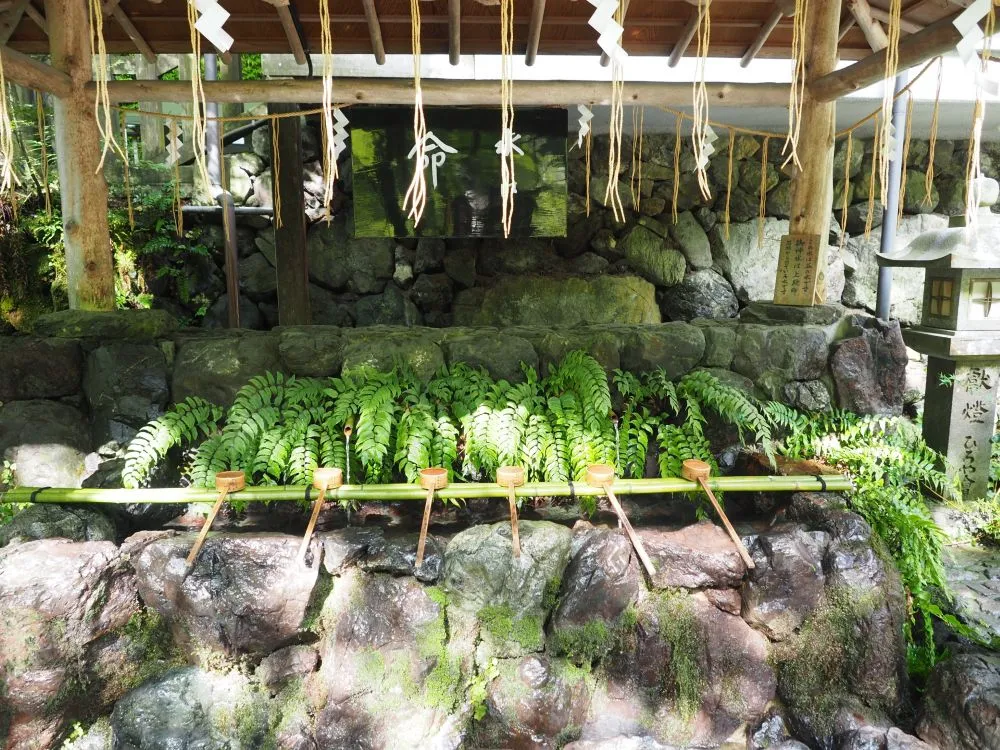 貴船神社（ご神水）