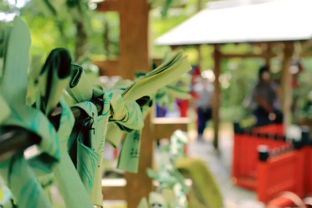 貴船神社（結び文）