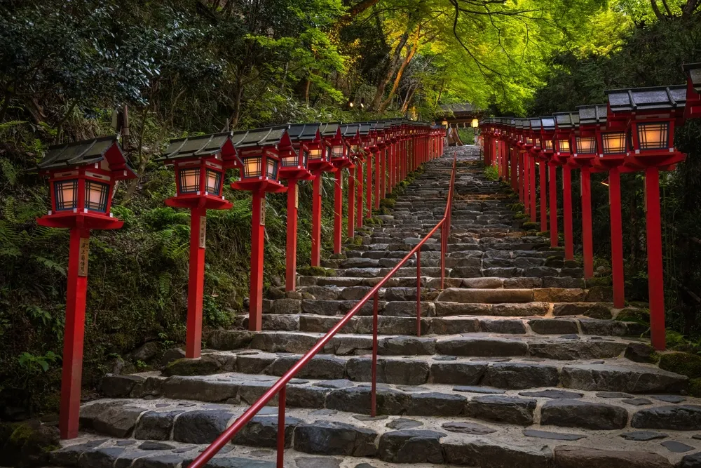 貴船神社の入口