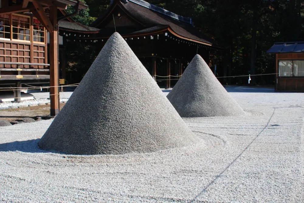 上賀茂神社の立砂