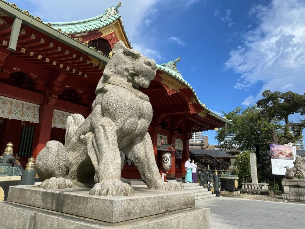 神田明神（狛犬）