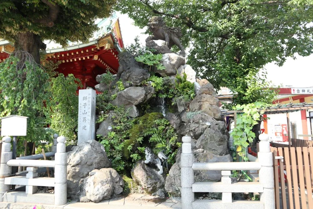 神田明神（獅子山）