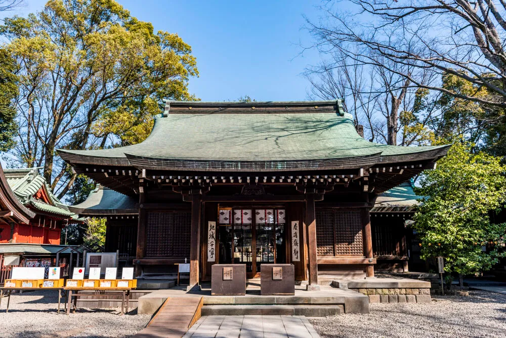 川越氷川神社（拝殿）