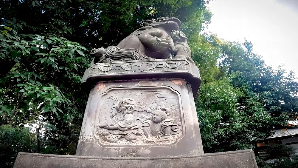 阿佐ヶ谷神明宮(狛犬)