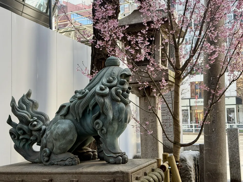 花園神社（狛犬）