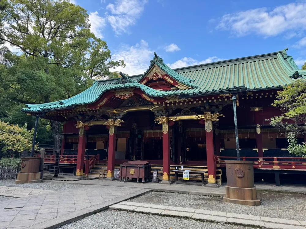 根津神社（拝殿）