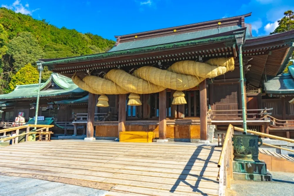 宮地嶽神社（大注連縄）