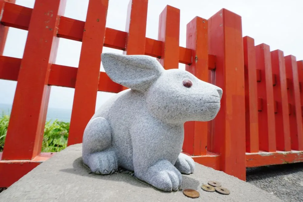 鵜戸神宮(撫でうさぎ)