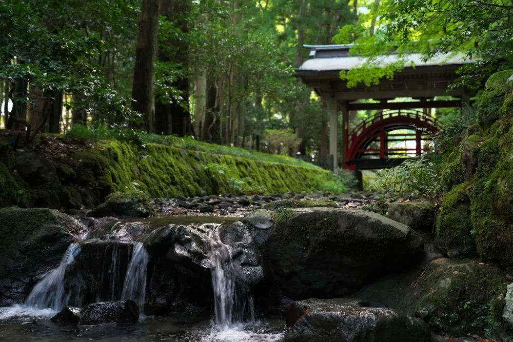 彌彦神社（玉の橋）