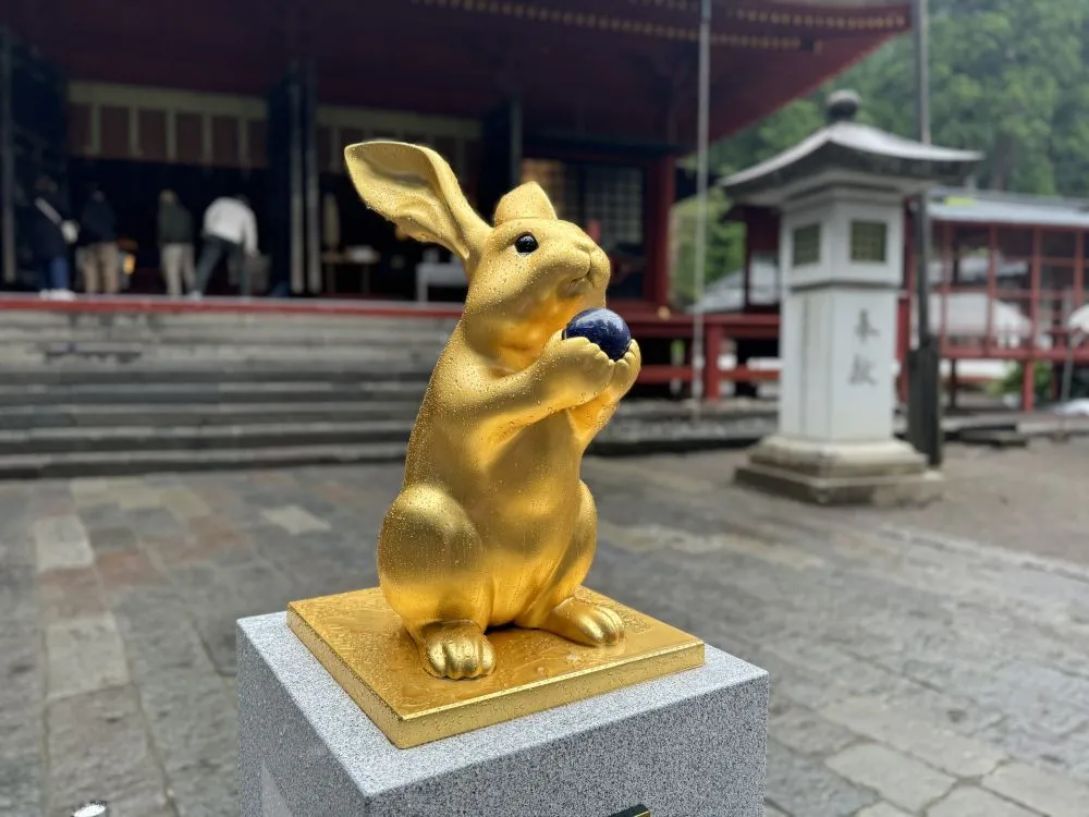 日光二荒山神社(縁うさぎ)